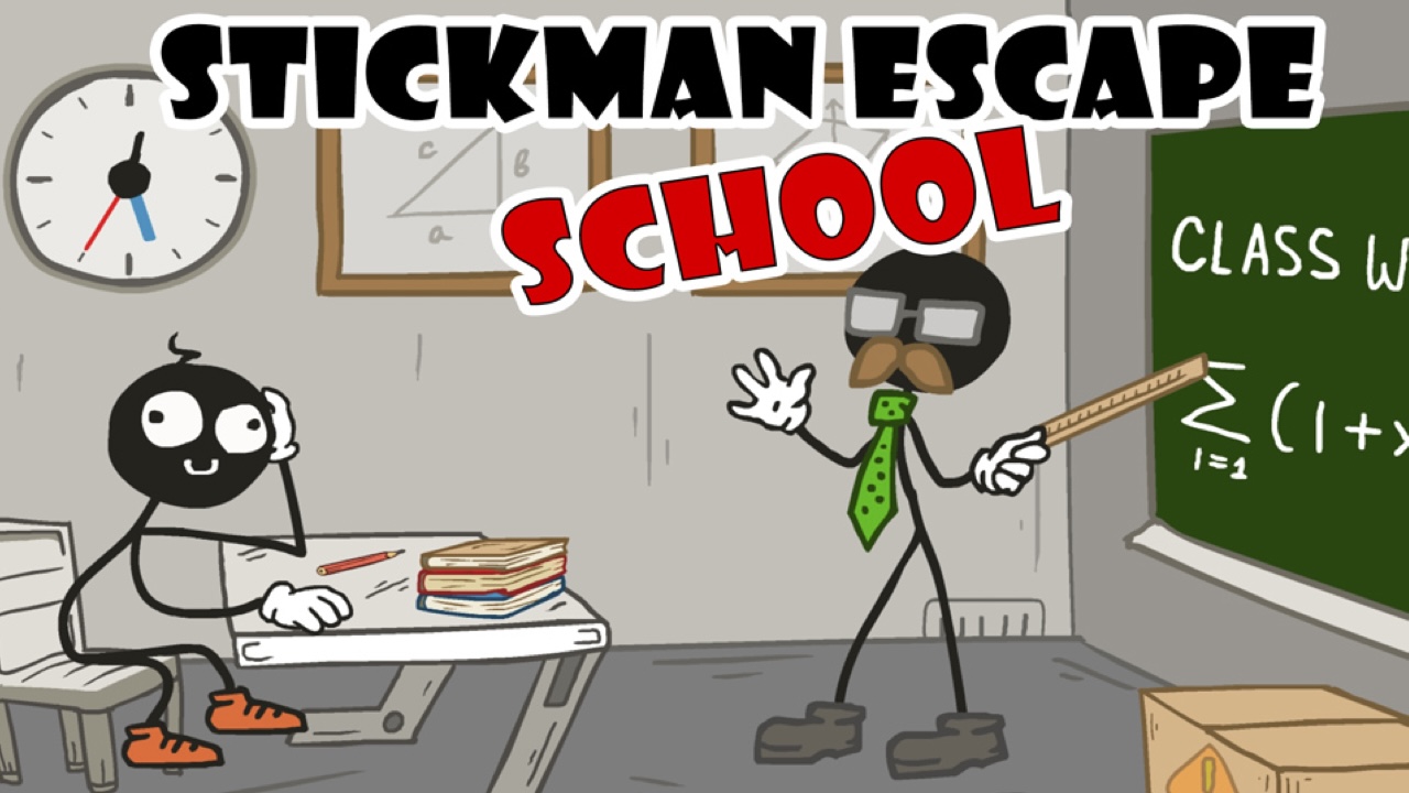 Image Stickman Escape School